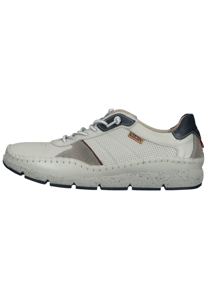 Pikolinos Sneaker Leder Weiß/Beige - surf4shoes