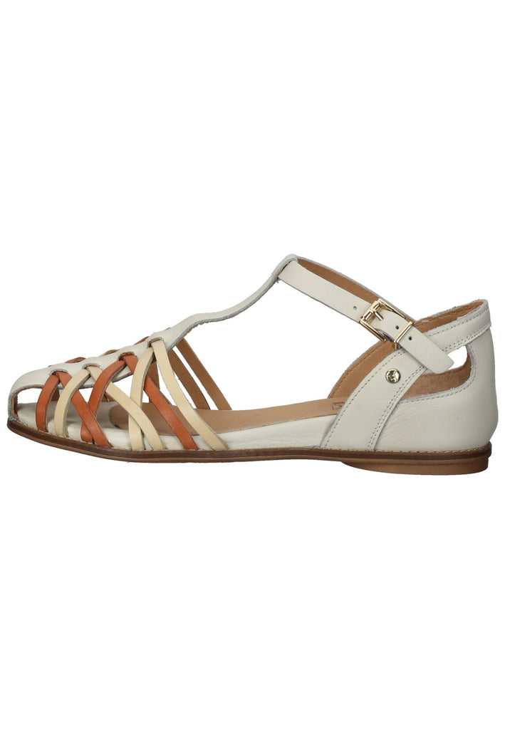 Pikolinos Sandalen Leder Weiß/Beige - surf4shoes