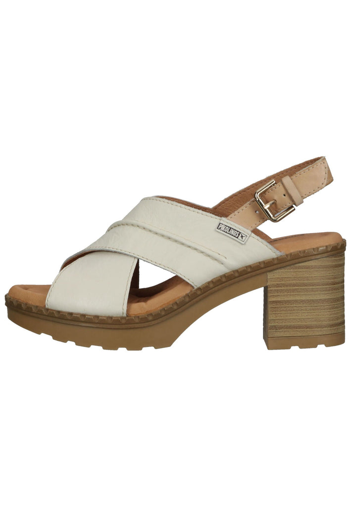Pikolinos Sandalen Leder Weiß - surf4shoes