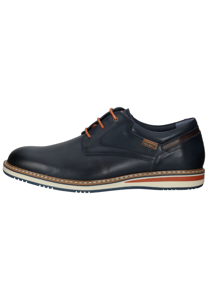 Pikolinos Halbschuhe Leder Blau - surf4shoes