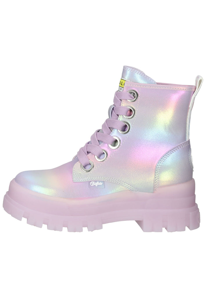 Buffalo Stiefelette Lederimitat Rosa - surf4shoes