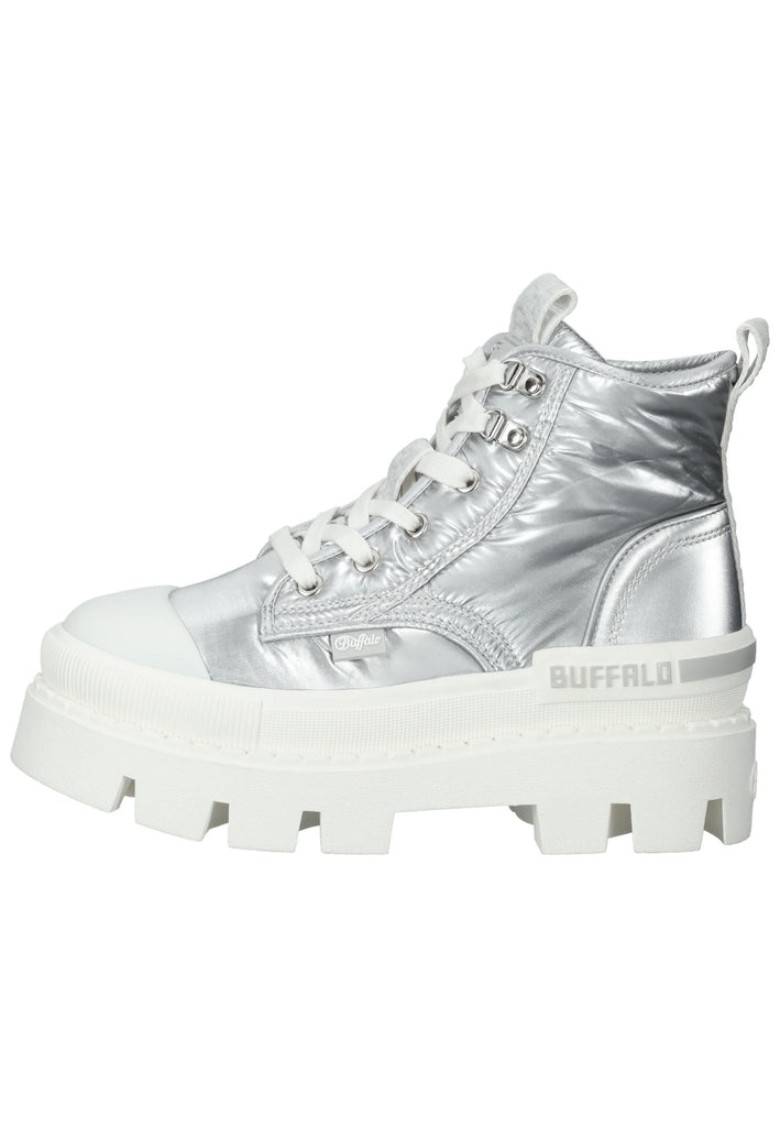 Buffalo Sneaker Textil Silber/Weiß - surf4shoes