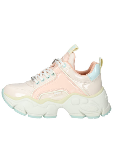 Buffalo Sneaker Lederimitat Rosa - surf4shoes