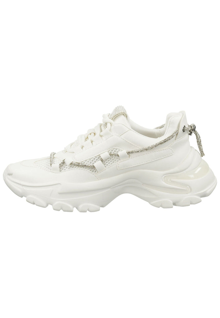 Steve Madden Sneaker Lederimitat Weiß - surf4shoes