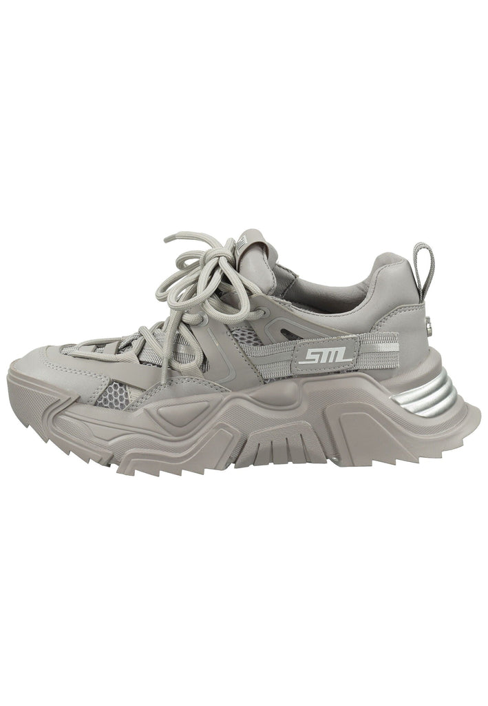 Steve Madden Sneaker Lederimitat/Textil Grau - surf4shoes