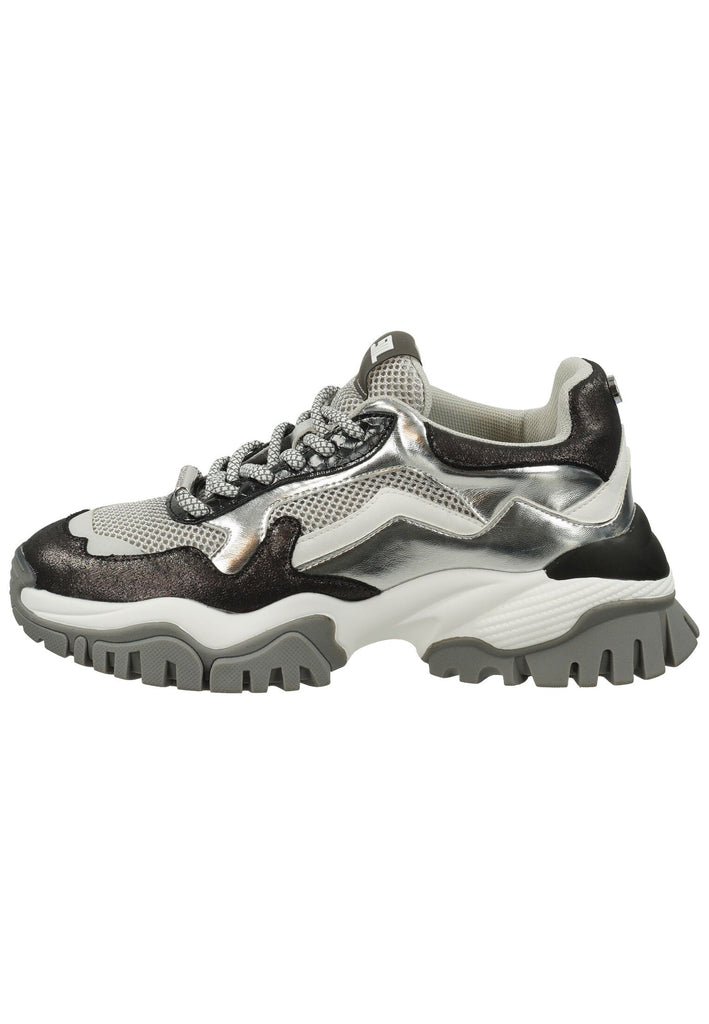 Steve Madden Sneaker Lederimitat/Textil Braun - surf4shoes