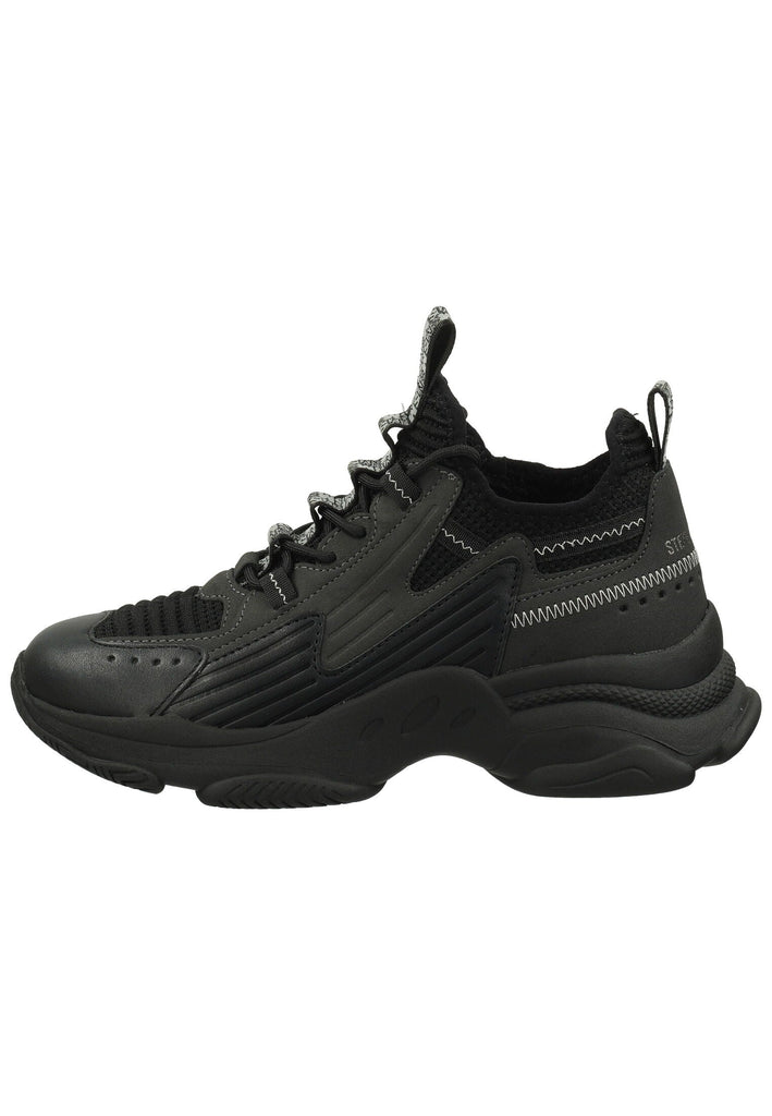 Steve Madden Sneaker Lederimitat/Textil Schwarz - surf4shoes