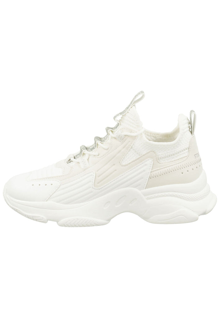 Steve Madden Sneaker Lederimitat/Textil Weiß - surf4shoes