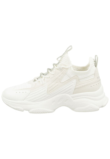 Steve Madden Sneaker Lederimitat/Textil Weiß - surf4shoes