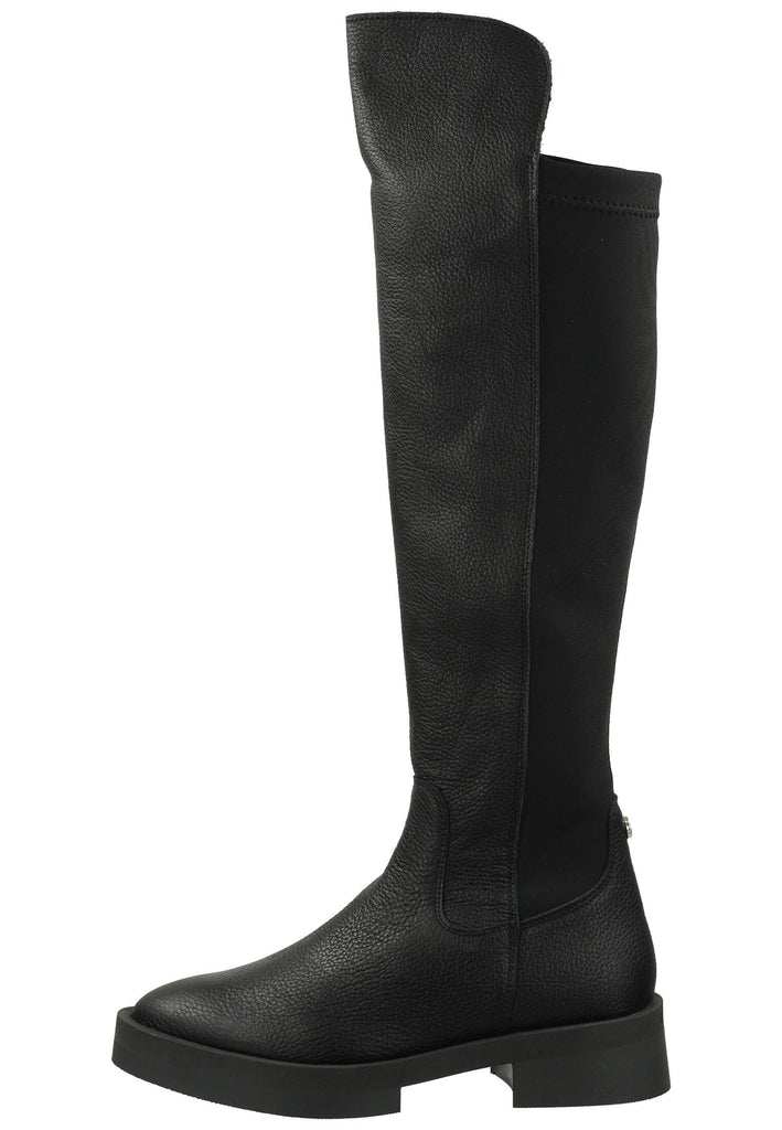 Steve Madden Stiefel Leder/Synthetik Schwarz - surf4shoes