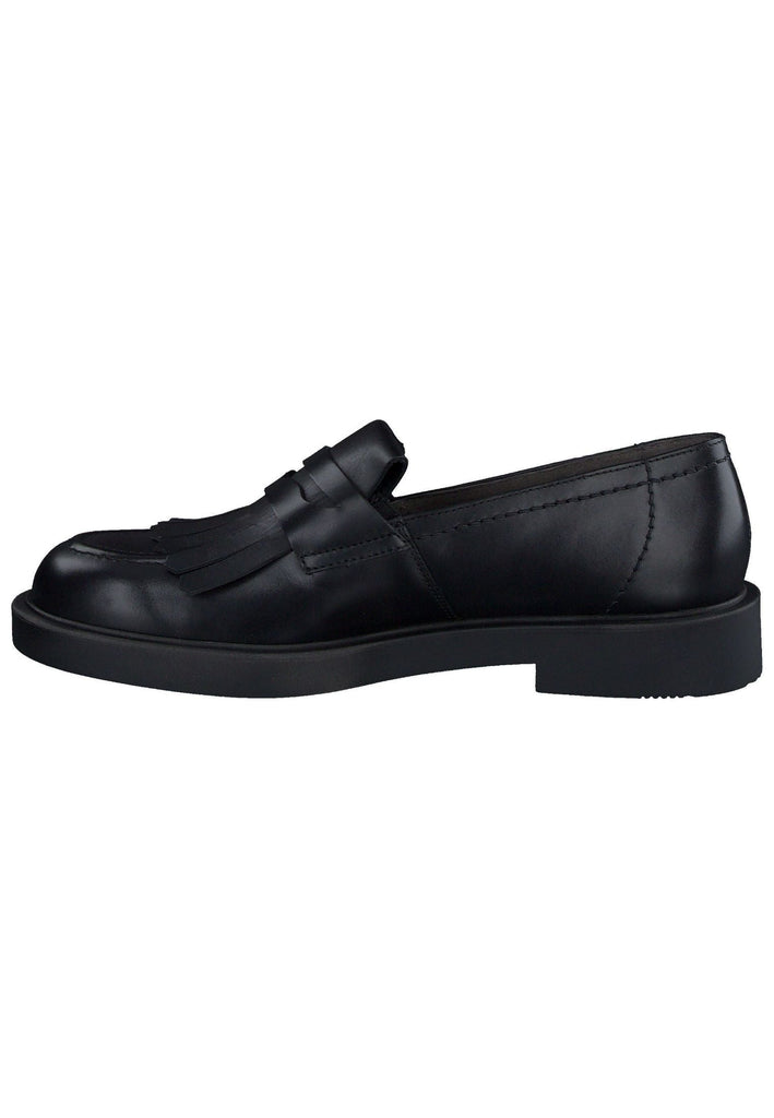 Paul Green Slipper Glattleder Schwarz - surf4shoes