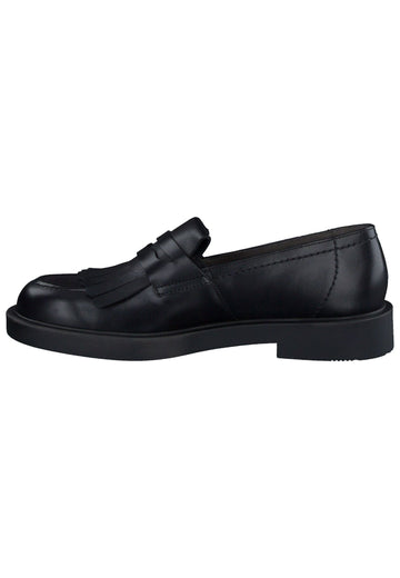 Paul Green Slipper Glattleder Schwarz - surf4shoes