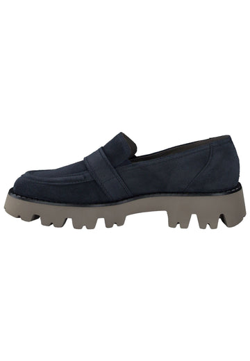 Paul Green Slipper Veloursleder Blue Space - surf4shoes