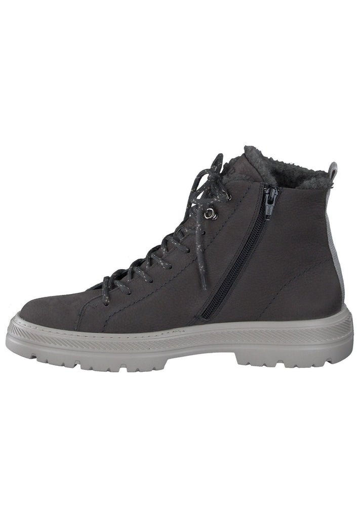 Paul Green Stiefelette Nubukleder Iron Warmfutter - surf4shoes