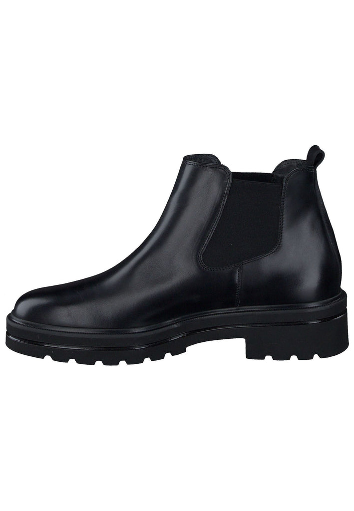 Paul Green Stiefelette Leder/Textil Schwarz - surf4shoes