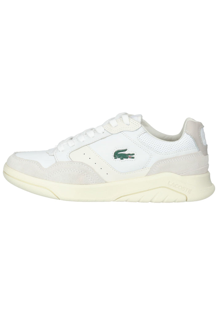 Lacoste Sneaker Leder/Textil Weiß - surf4shoes