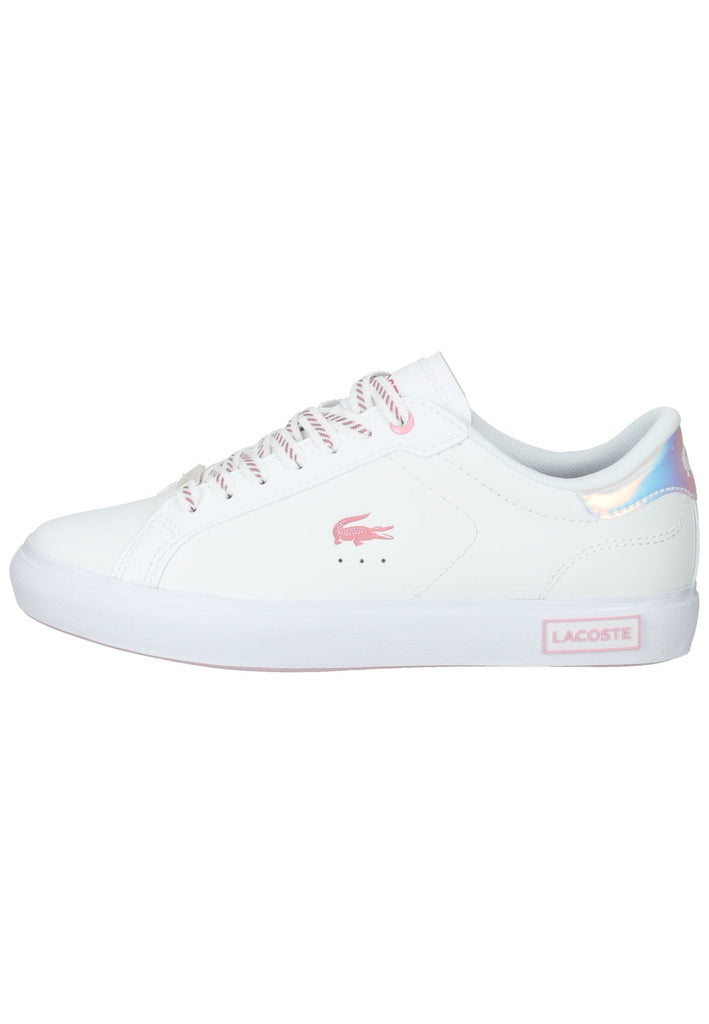 Lacoste Sneaker Leder/Textil Weiß - surf4shoes