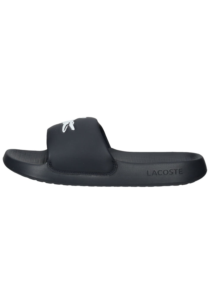 Lacoste Pantoletten Gummi Blau/Weiß - surf4shoes