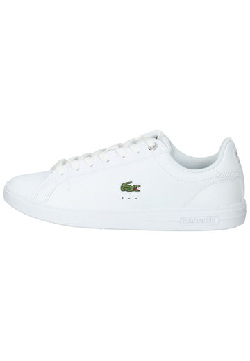 Lacoste Sneaker Leder/Textil Weiß - surf4shoes