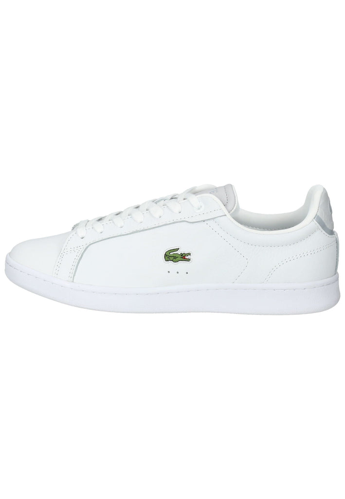 Lacoste Sneaker Leder/Textil Weiß/Grau - surf4shoes