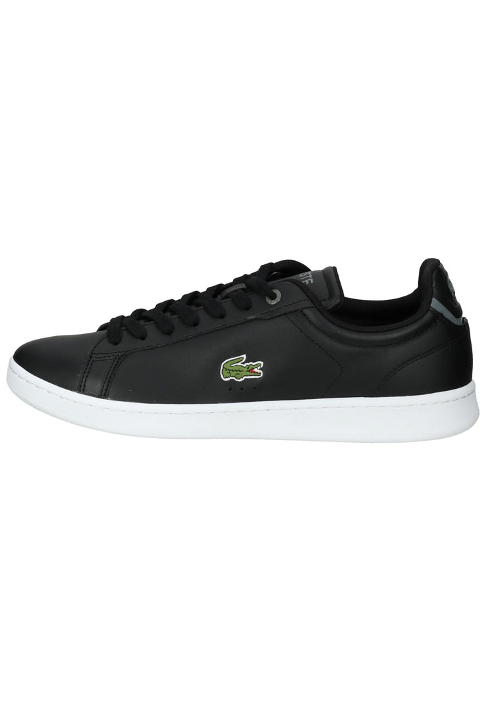Lacoste Sneaker Leder/Textil Schwarz/Weiß - surf4shoes