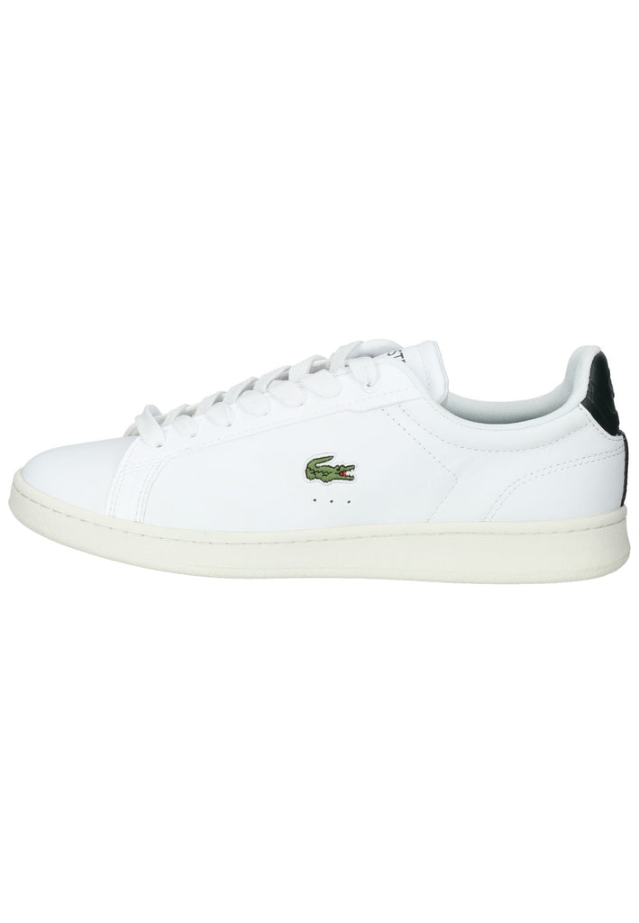 Lacoste Sneaker Leder/Textil Weiß/Grau - surf4shoes