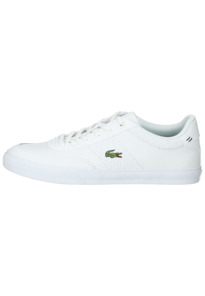 Lacoste Sneaker Leder/Textil Weiß - surf4shoes