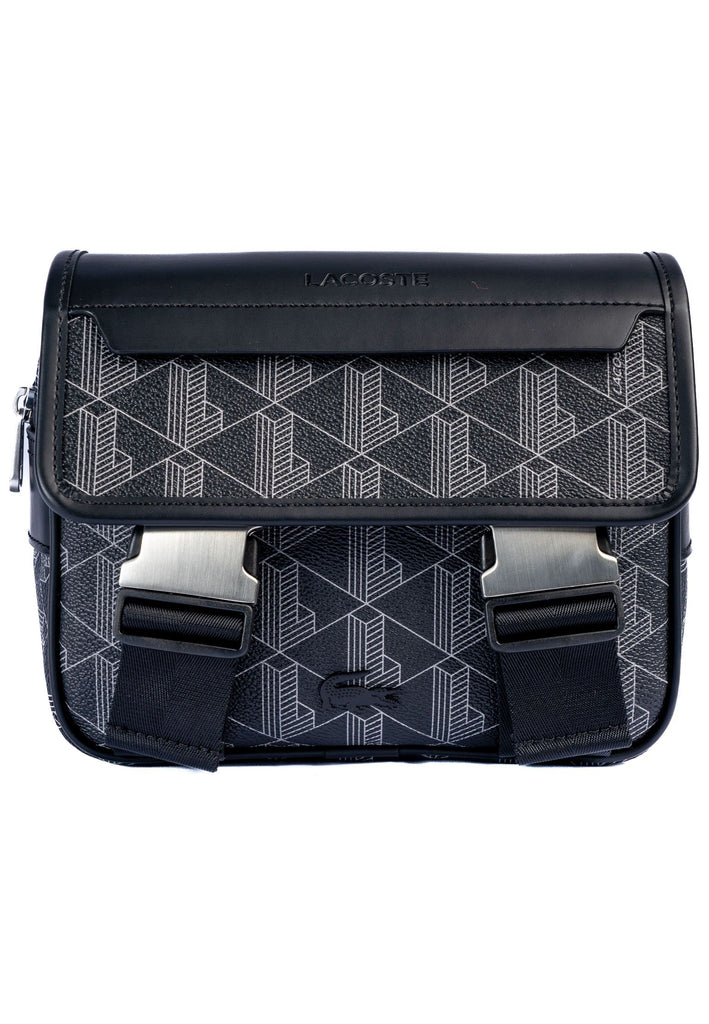 Lacoste Taschen Textil Schwarz/Grau - surf4shoes
