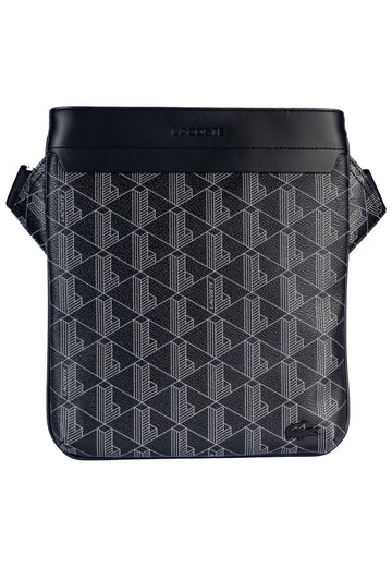 Lacoste Taschen Textil Schwarz/Grau - surf4shoes