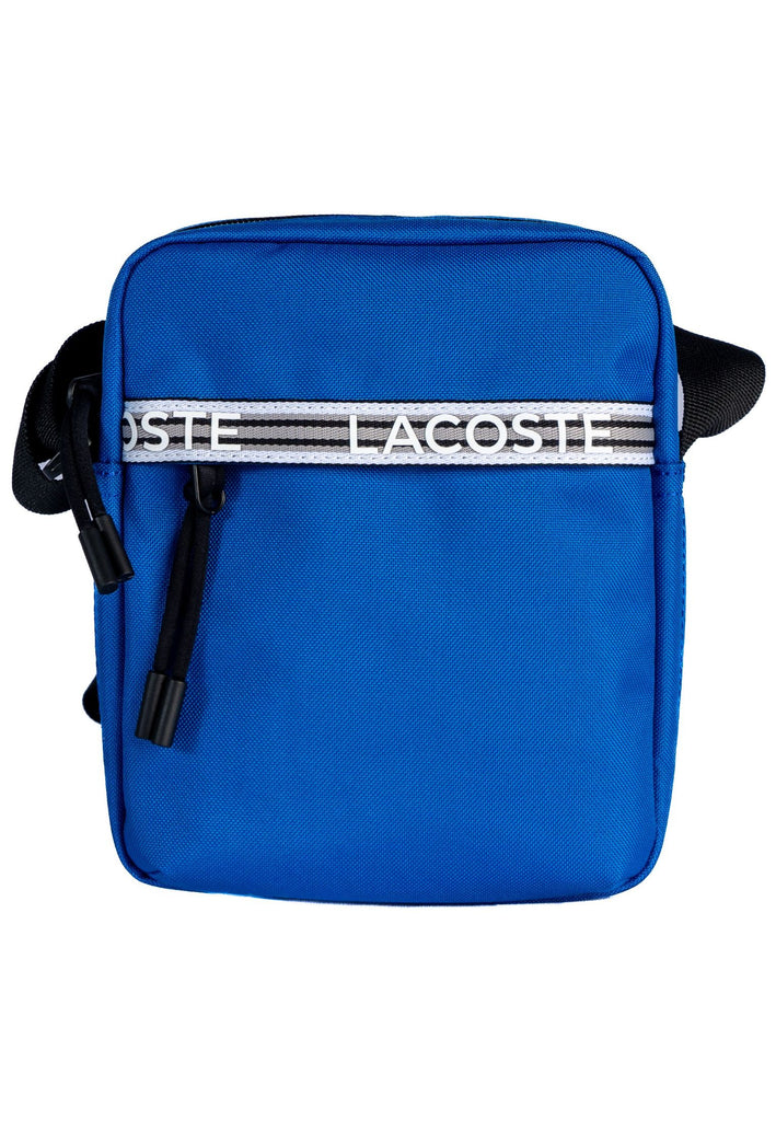 Lacoste Taschen Textil Blau/Weiß - surf4shoes