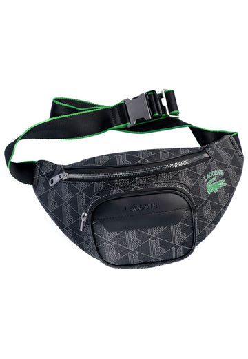 Lacoste Taschen Textil Schwarz/Grau - surf4shoes