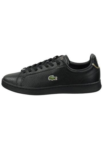 Lacoste Sneaker Lederimitat Schwarz - surf4shoes