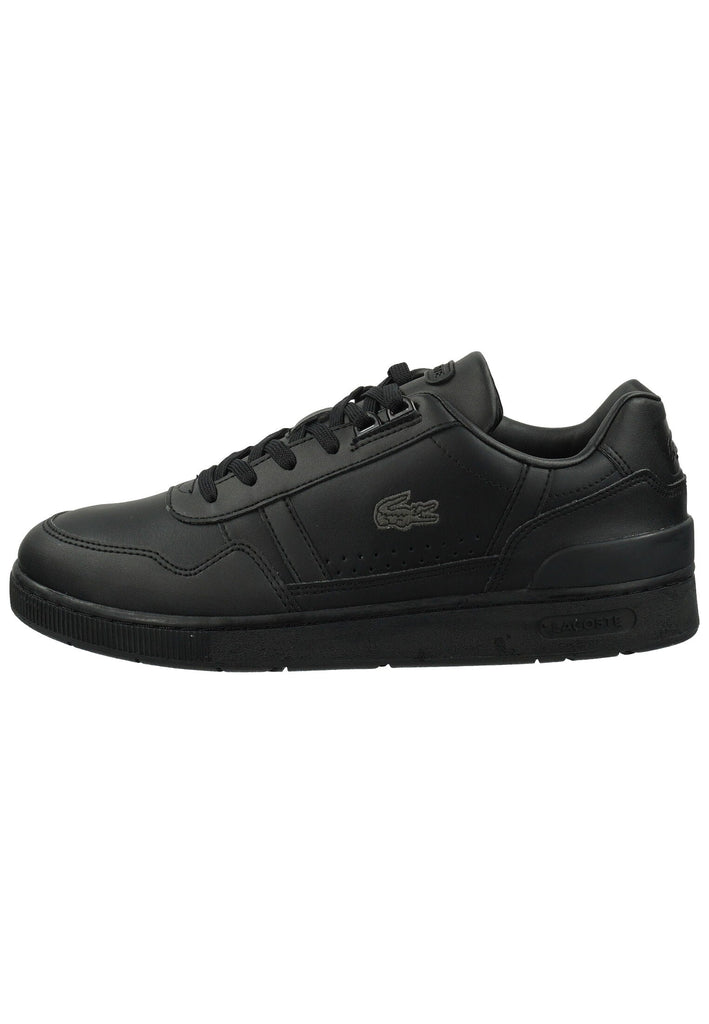 Lacoste Sneaker Lederimitat Schwarz - surf4shoes