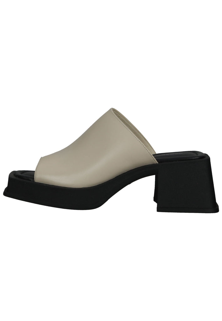 Vagabond Pantoletten Leder Weiß - surf4shoes