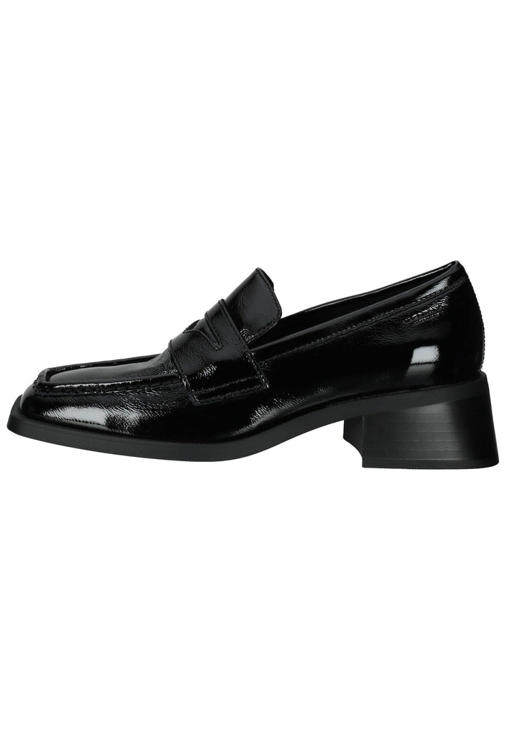 Vagabond Slipper Leder Schwarz - surf4shoes