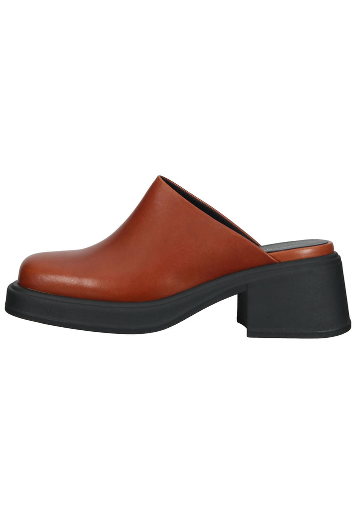 Vagabond Pantoletten Leder Zimt - surf4shoes