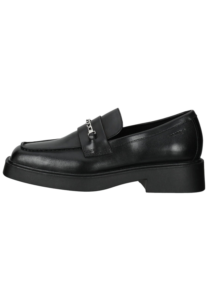 Vagabond Slipper Leder Schwarz - surf4shoes