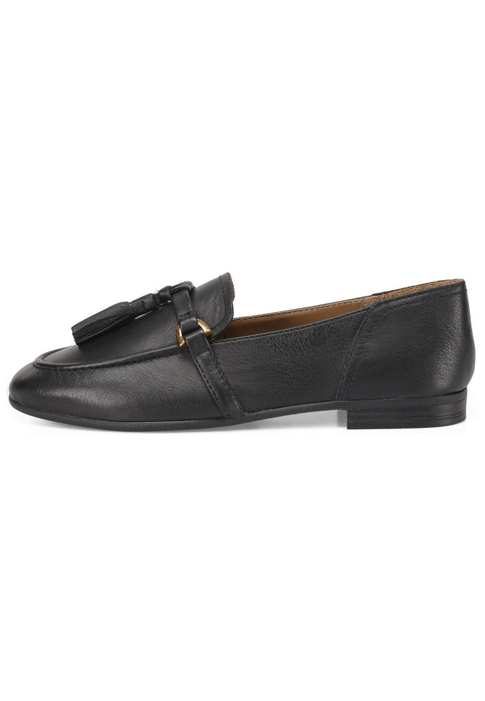 Inuovo Slipper Leder Schwarz - surf4shoes
