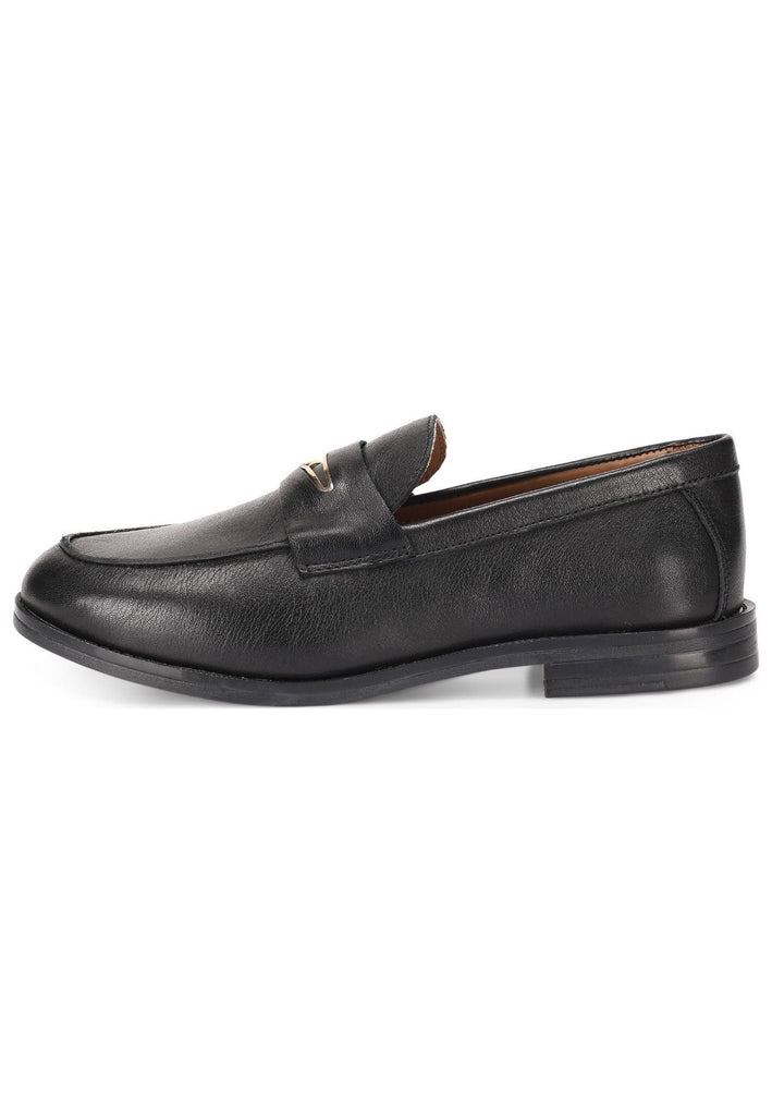 Inuovo Slipper Leder Schwarz - surf4shoes