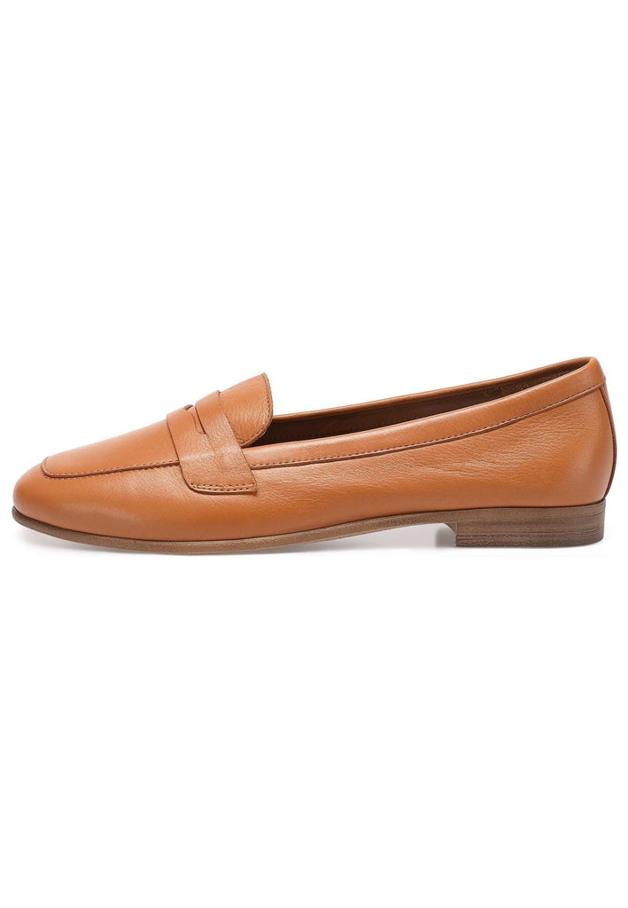 Inuovo Slipper Leder Mittelbraun - surf4shoes