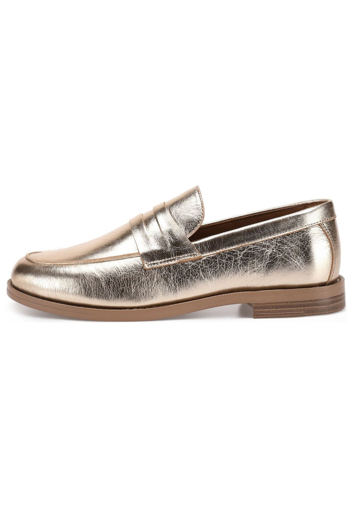 Inuovo Slipper Leder Gold - surf4shoes