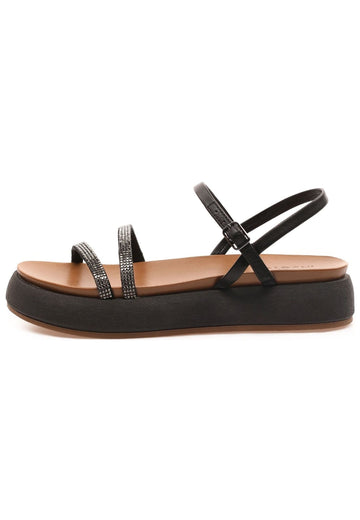Inuovo Sandalen Leder Black - surf4shoes