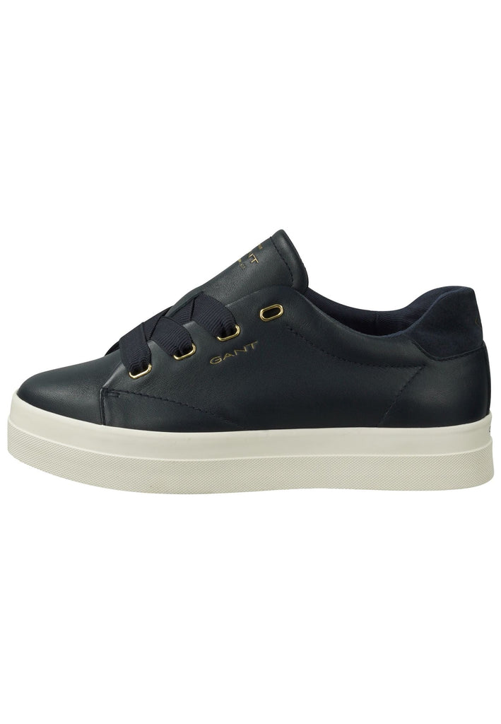GANT Sneaker Leder Marine - surf4shoes