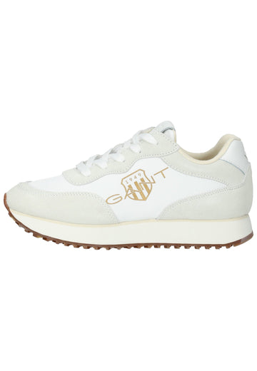 GANT Sneaker Leder Weiß - surf4shoes