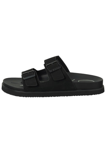 GANT Pantoletten Lederimitat Schwarz - surf4shoes