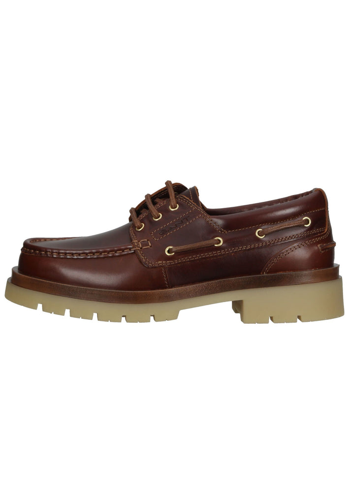 GANT Slipper Leder Cognac - surf4shoes