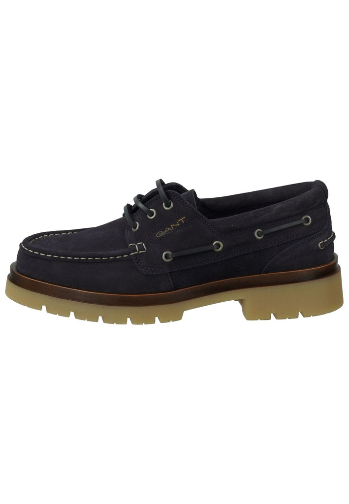 GANT Halbschuhe Veloursleder Marine - surf4shoes