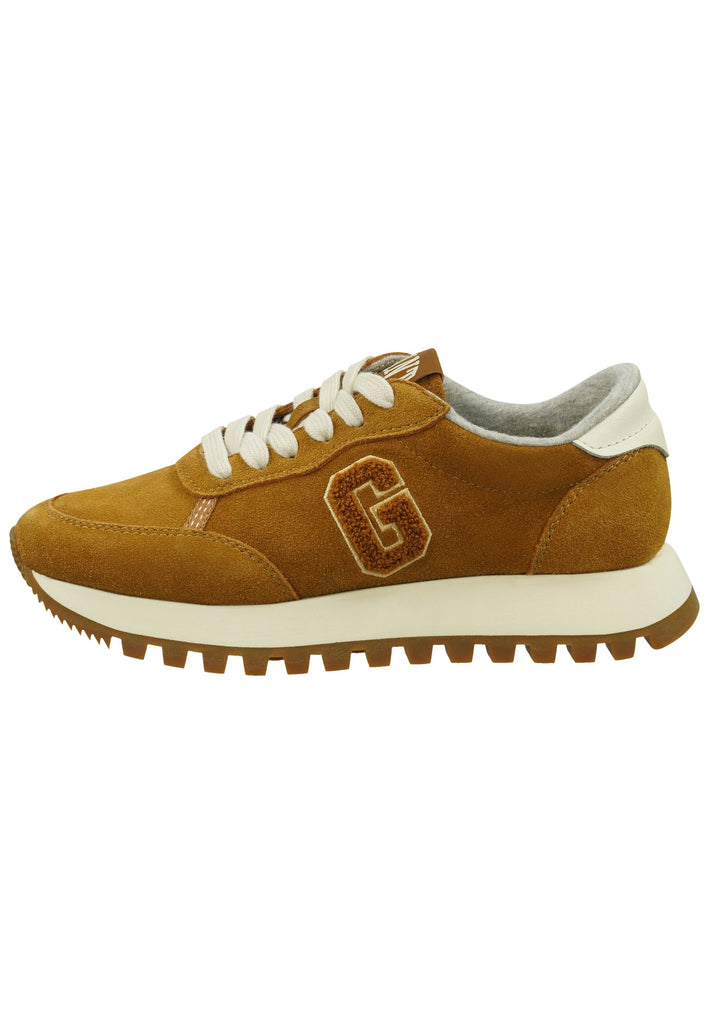 GANT Sneaker Leder/Textil Gold-Braun - surf4shoes