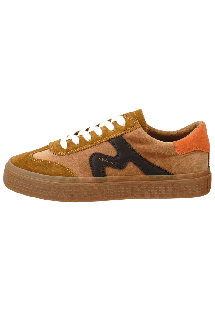 GANT Sneaker Leder/Textil Gold-Braun - surf4shoes