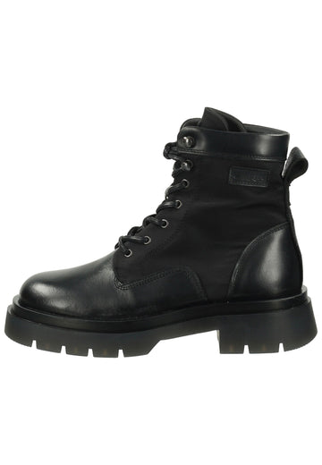 GANT Stiefelette Leder/Textil Schwarz - surf4shoes